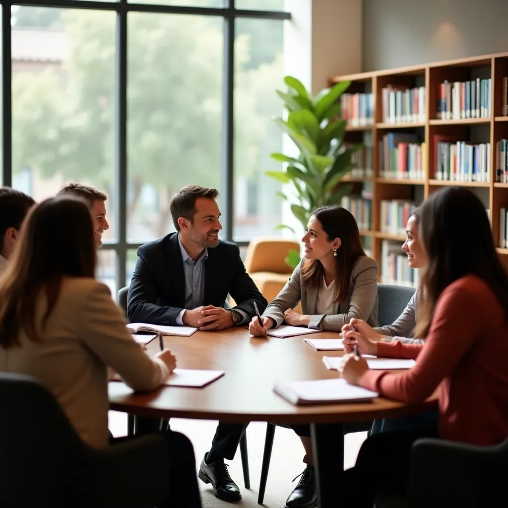 Modern creative workspace